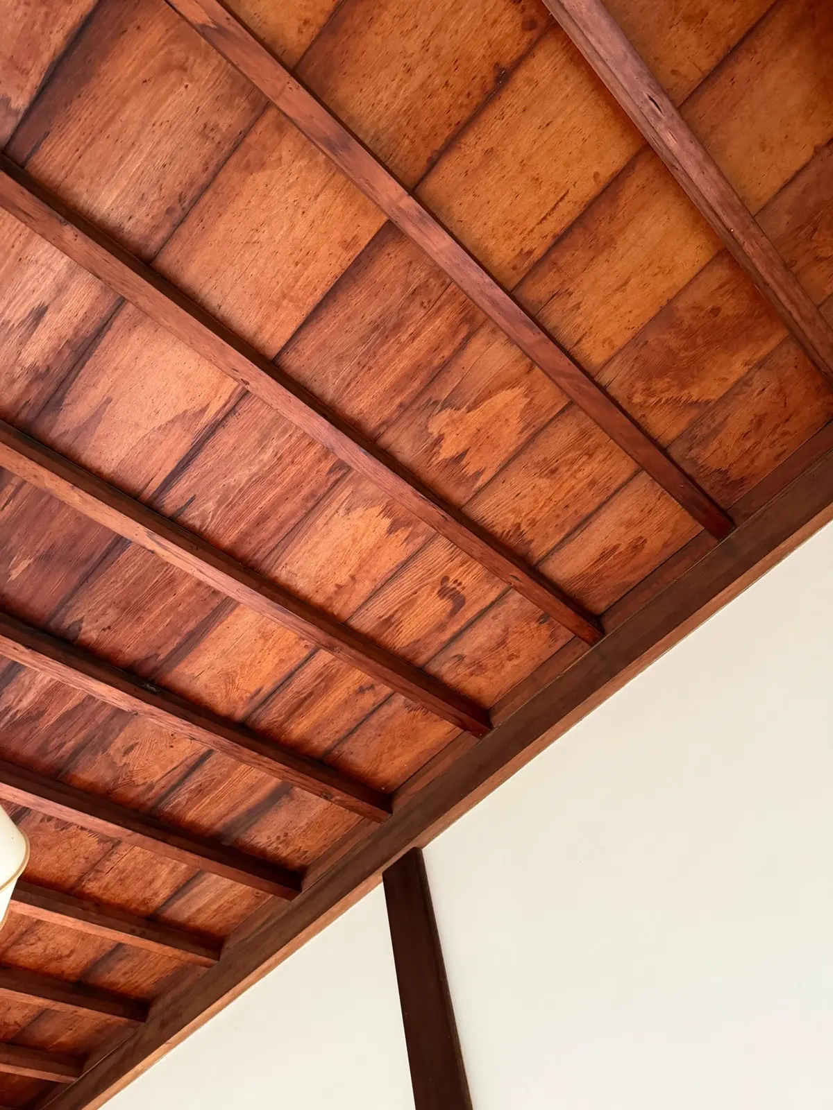 Wooden ceiling detail at a Kyoto temple.